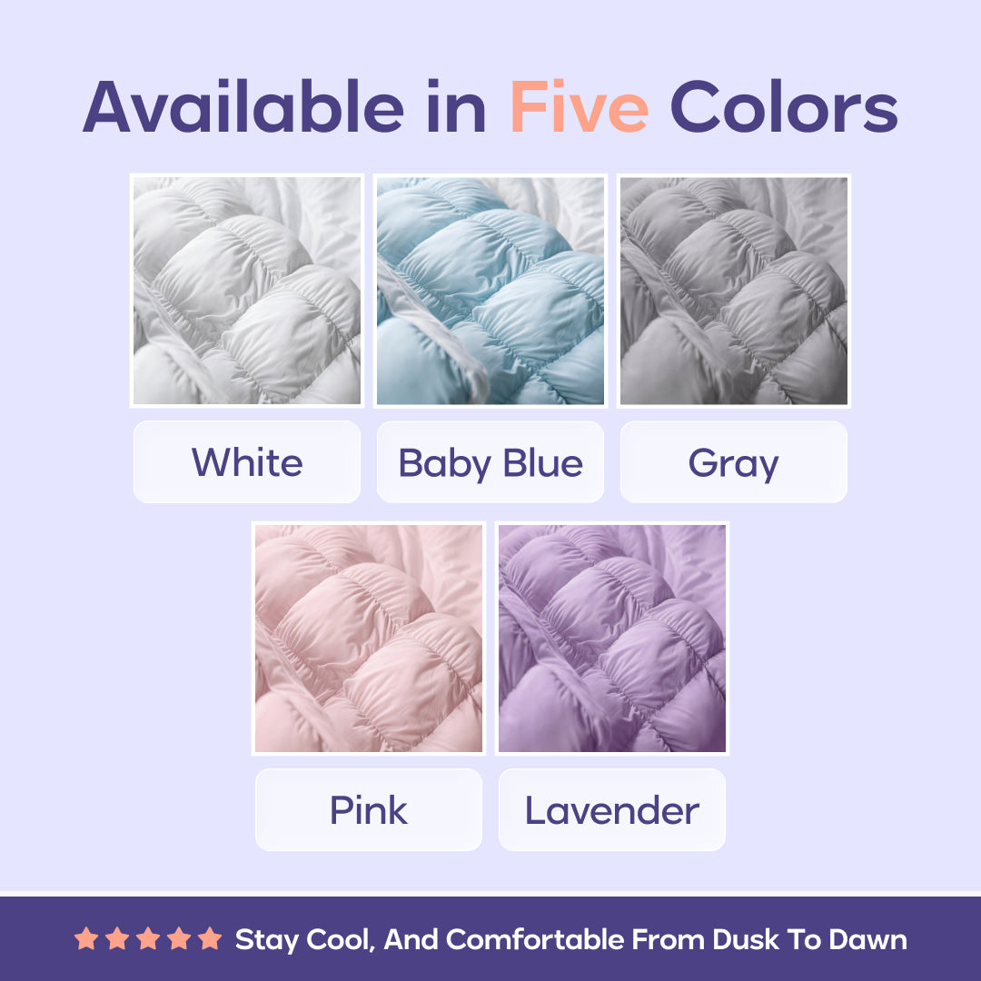 Available pillow colors