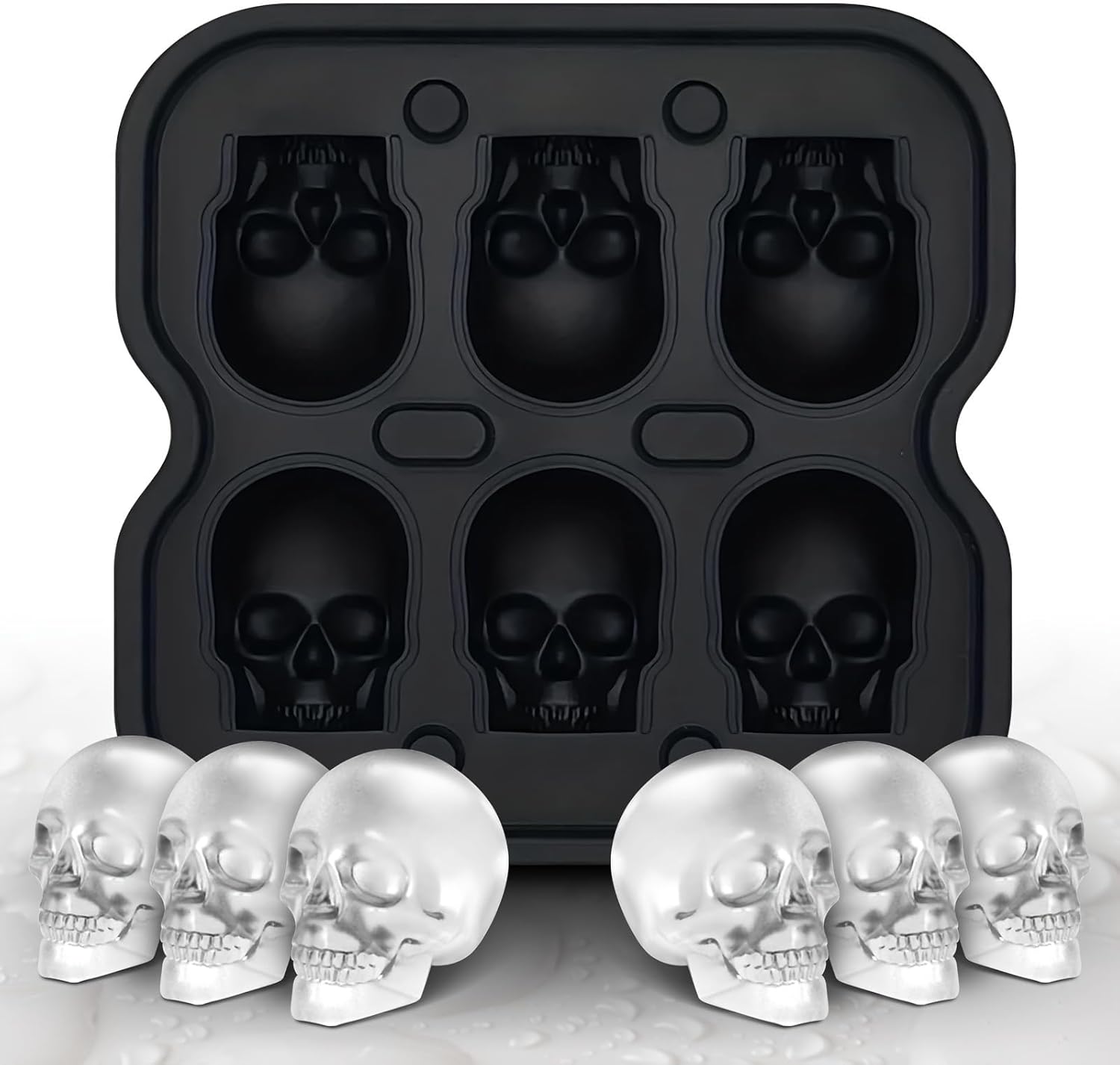 🐮 Highland Cow Ice Cube Tray Set（3-Pack）