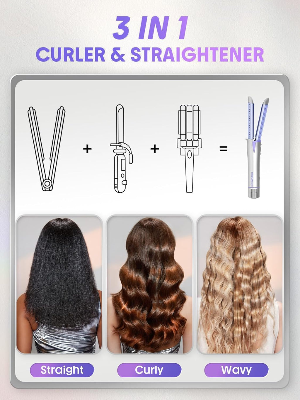 Manual Airflow Styler Curling Iron