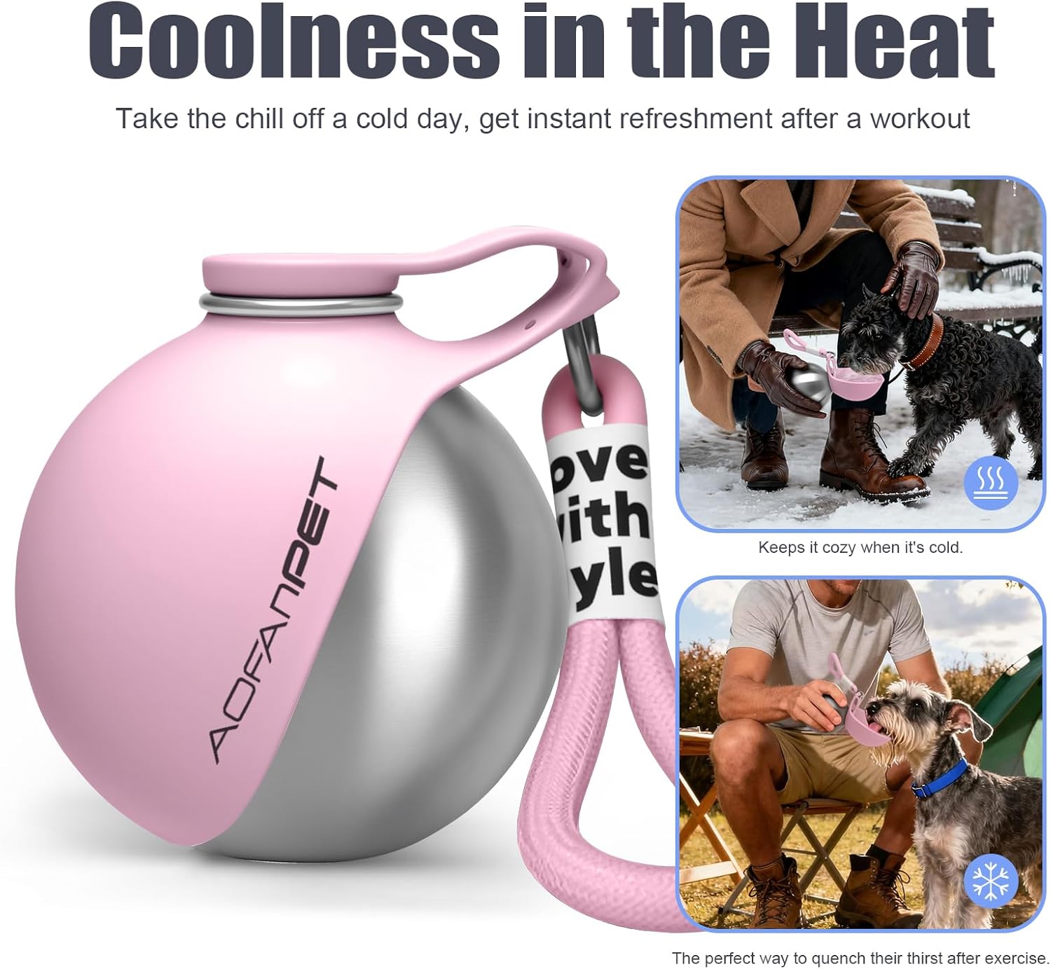 🐶💧 Portable Dog Water Bottle