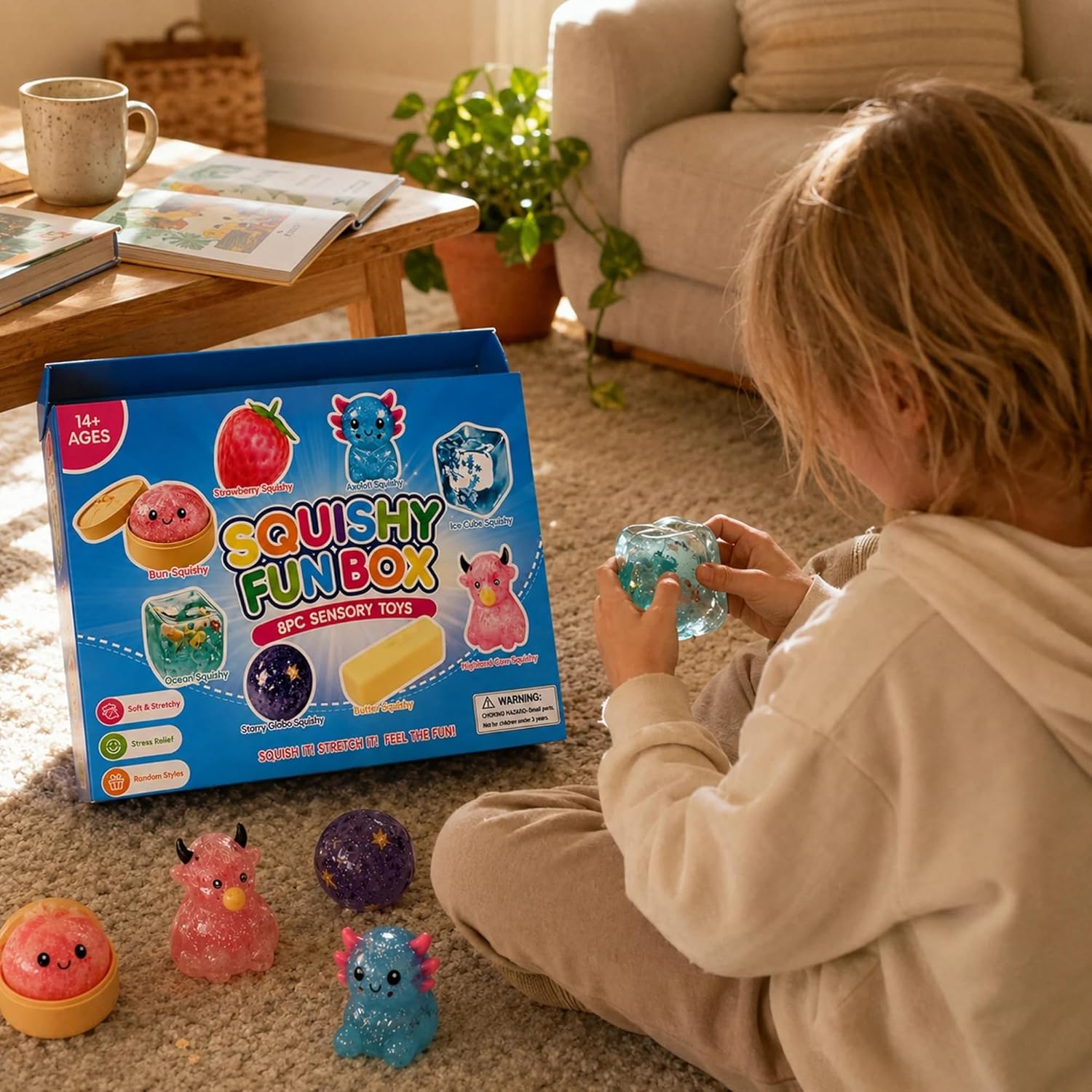 🎁 Squishy Fun Box 8-Piece Mystery Set