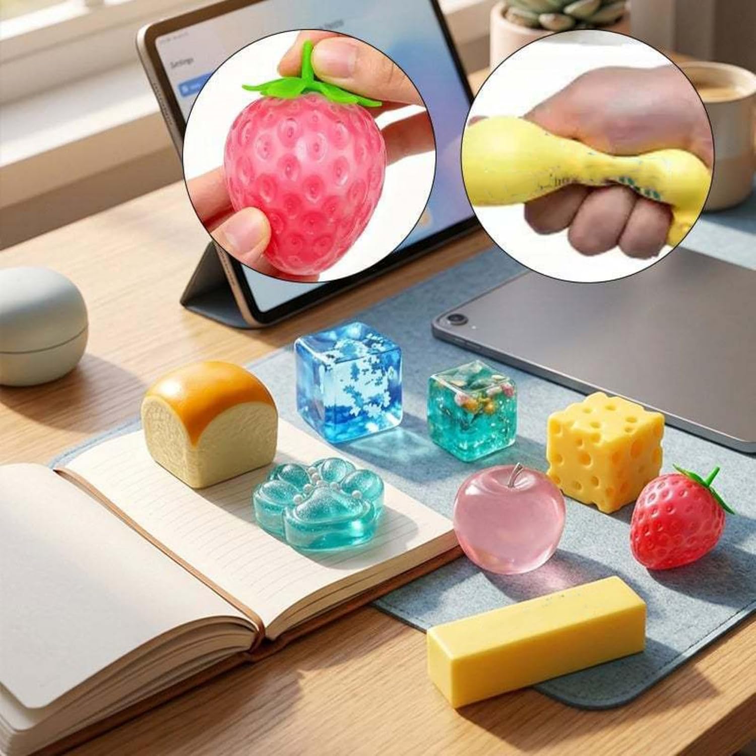 🎁 Squishy Fun Box 8-Piece Mystery Set