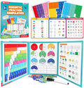 🧠 Magnetic Fraction Educational Puzzle Set