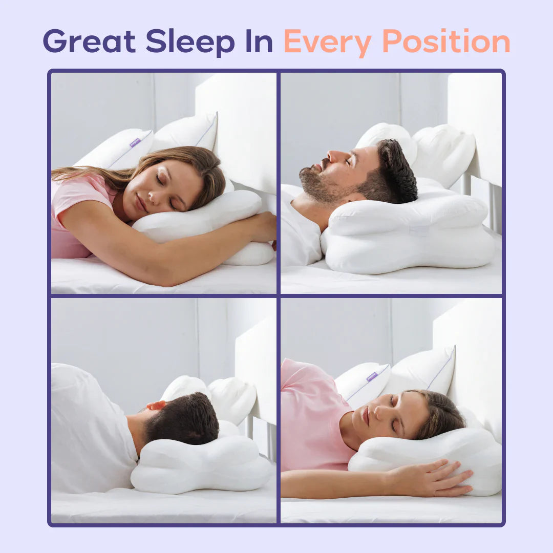 ☁️ Orthopedic Cooling Support Pillow