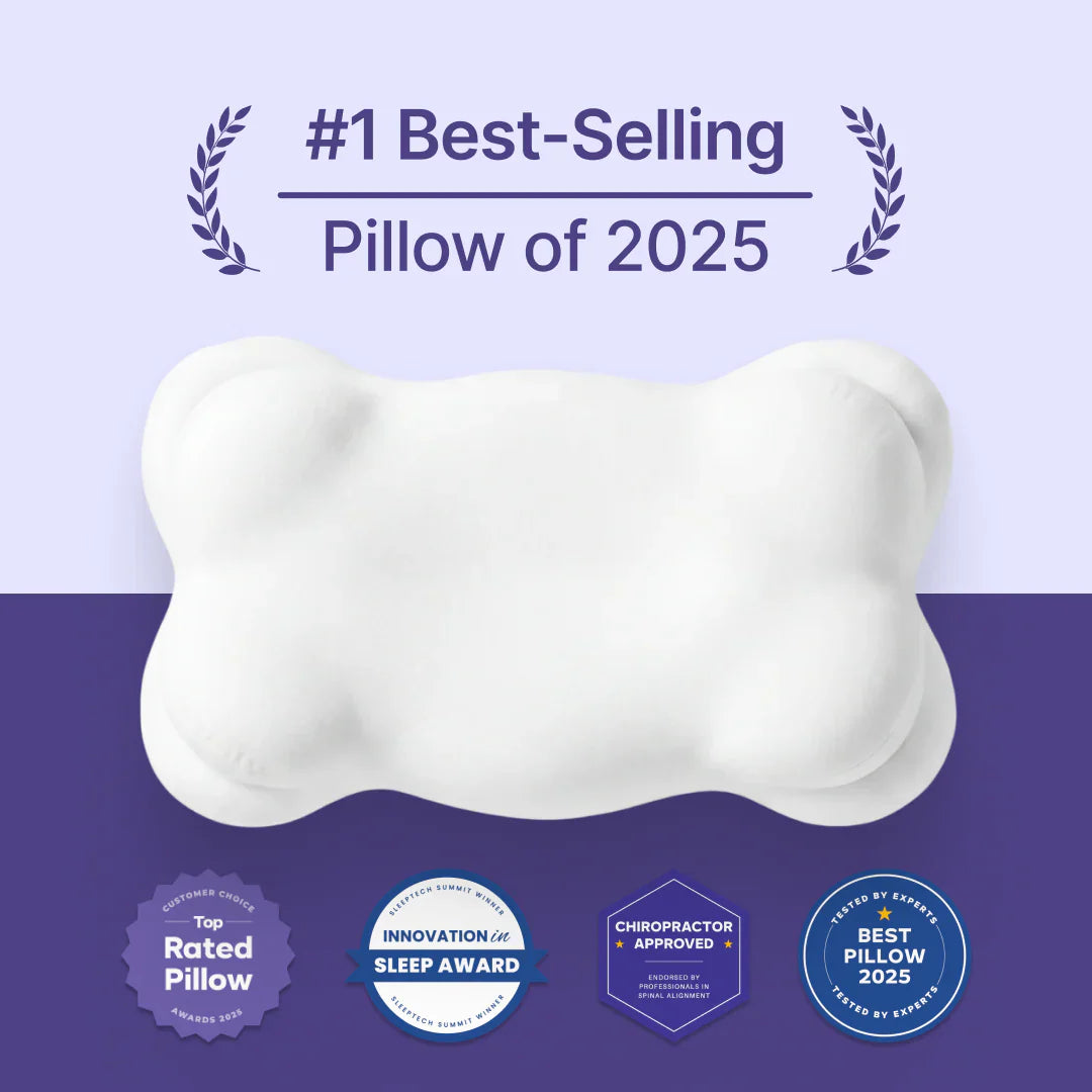 ☁️ Orthopedic Cooling Support Pillow