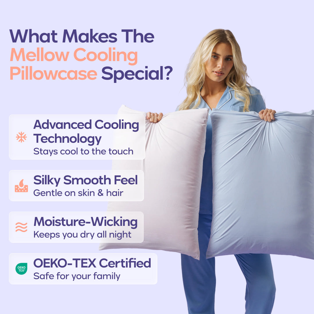 ❄️ Cooling Puff Pillowcases