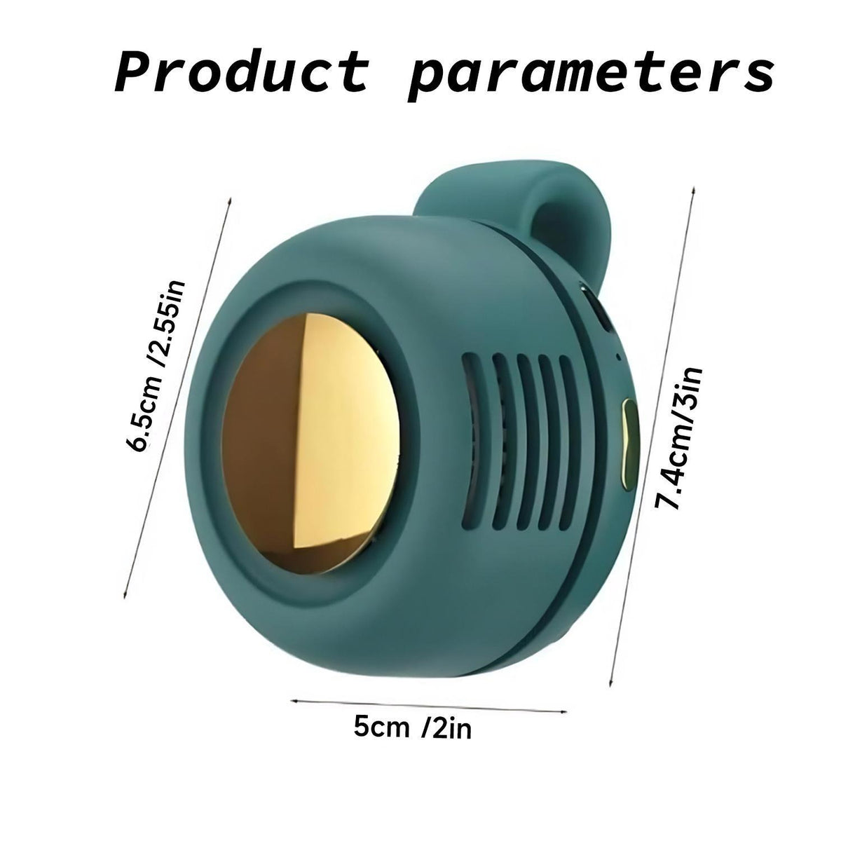 Portable Clip-On Waist Fan | Hands-Free Personal Cooling Fan