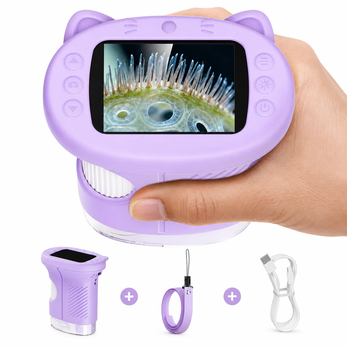 Portable Digital Microscope | Handheld LCD Observation Viewer