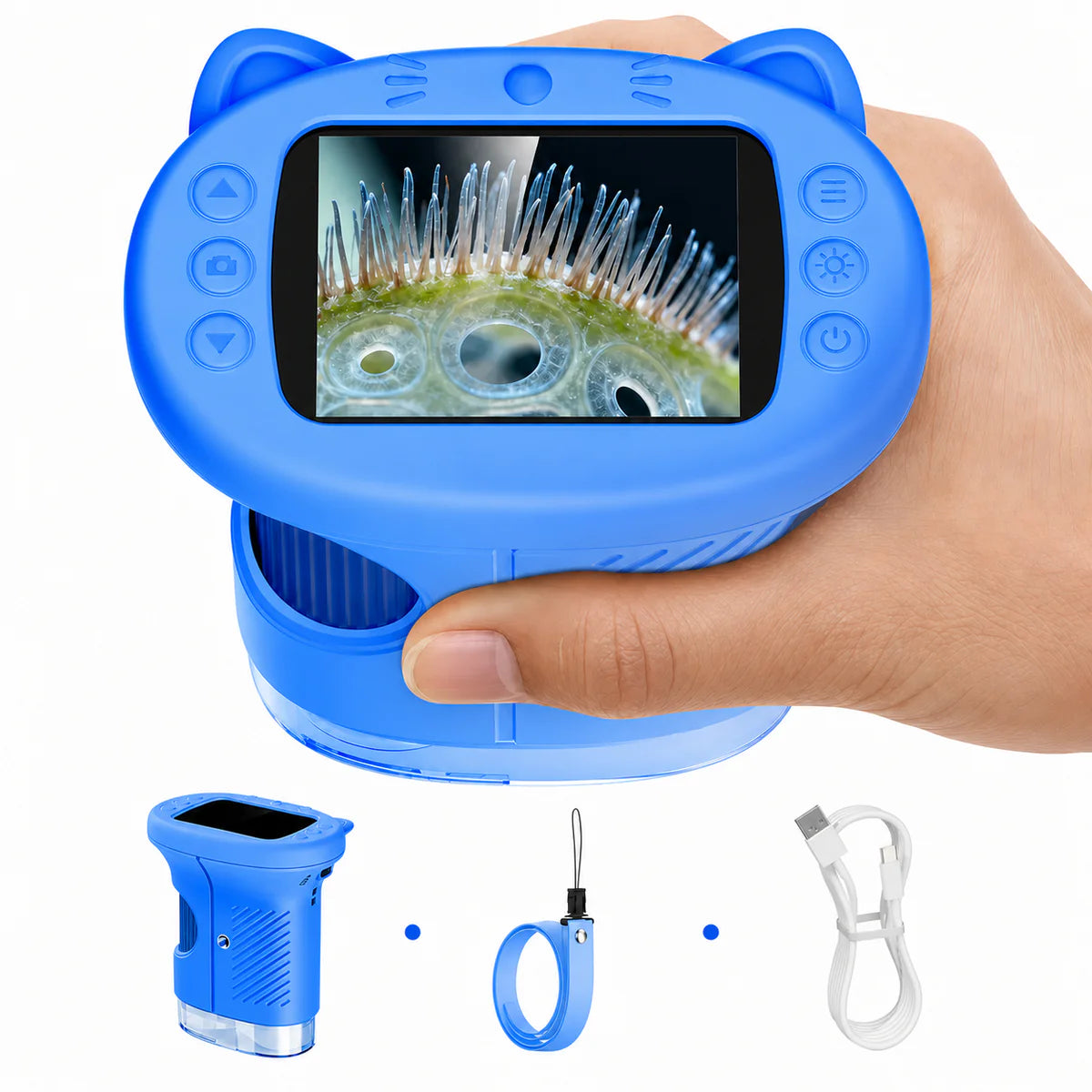 Portable Digital Microscope | Handheld LCD Observation Viewer