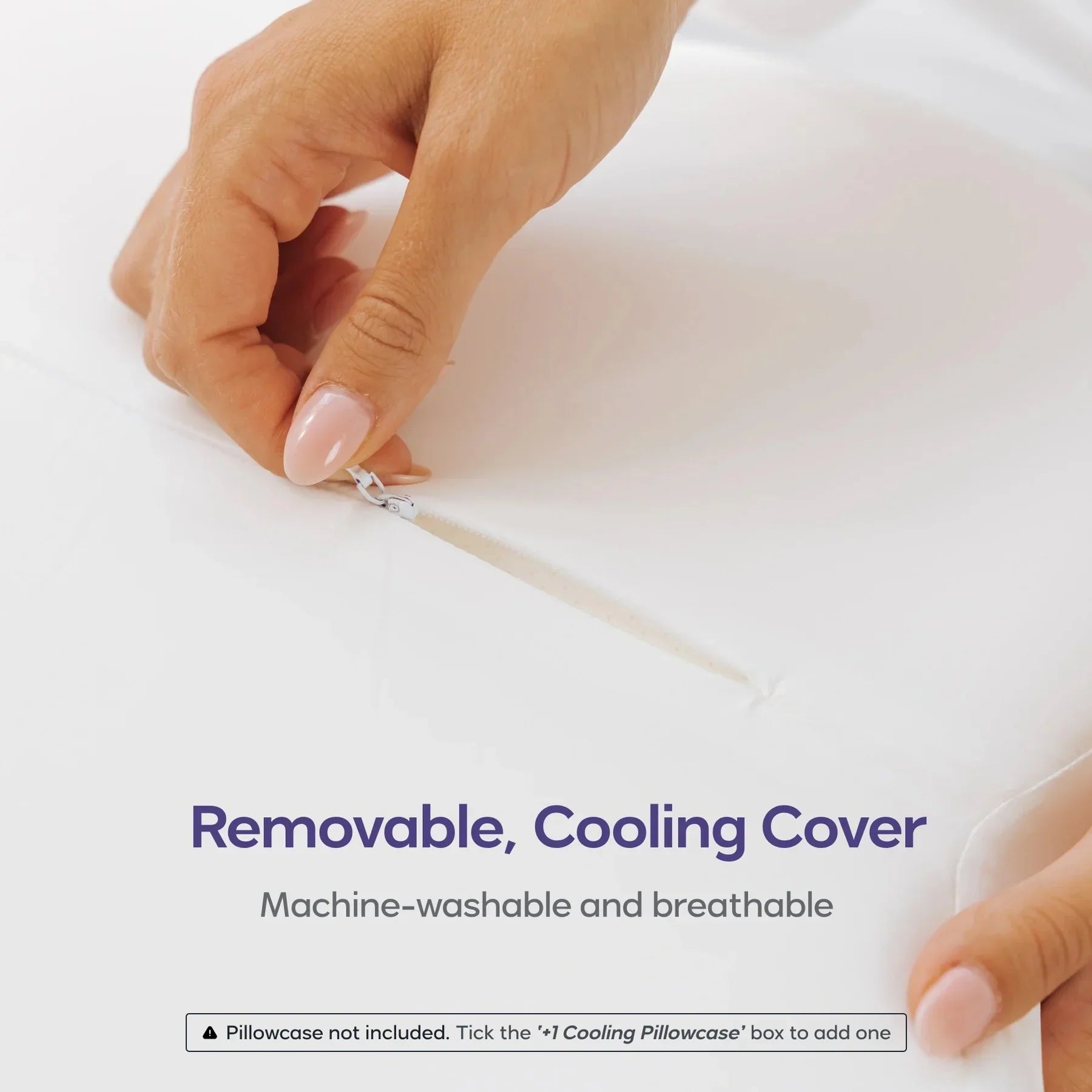 ☁️ Orthopedic Cooling Support Pillow